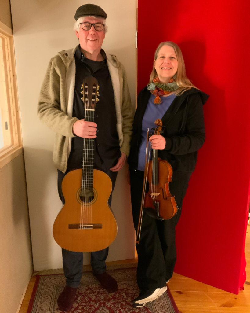 Olaf und Gika im Februar im Studio